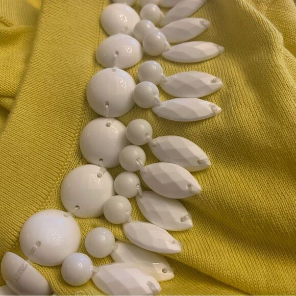 New! Kate Spade Kati Cardigan With Beads Sz M - Picture 3 of 6
